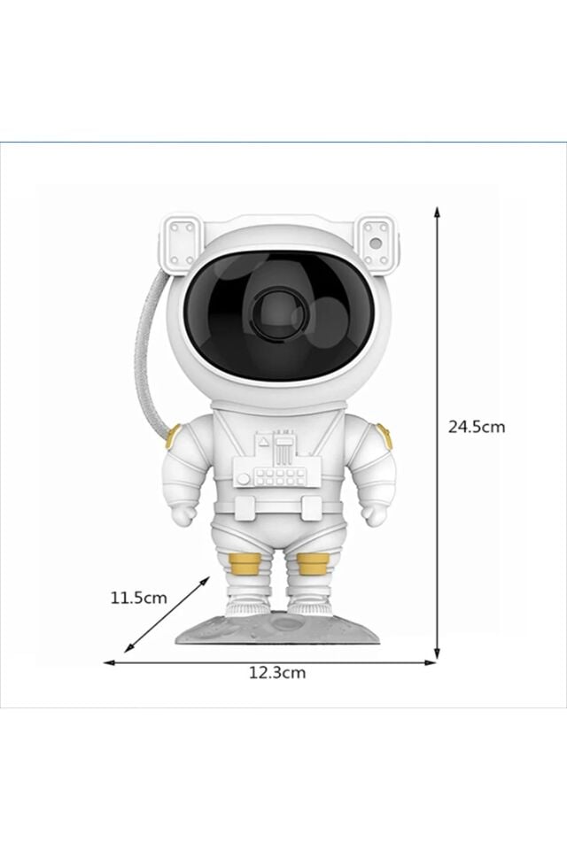 Astronot Galaksi Projeksiyon Lamba Şık Tasarımlı Fonksiyonel Ürün