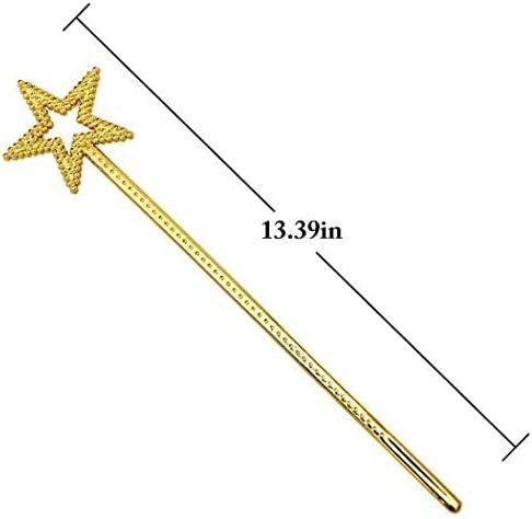 Altın Renk Yıldız Peri Asası Şık Tasarımlı Fonksiyonel Ürün