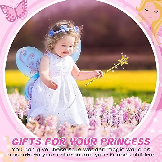 Altın Renk Yıldız Peri Asası Şık Tasarımlı Fonksiyonel Ürün