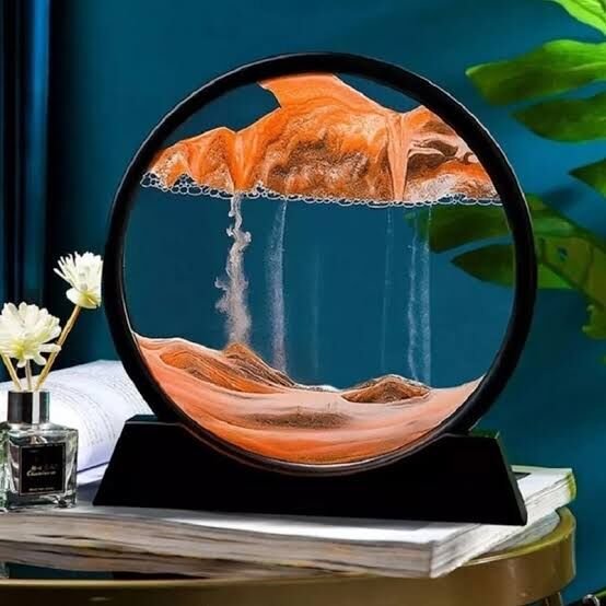 Dekoratif Sulu Kum Saati Şık Tasarımlı Fonksiyonel Ürün