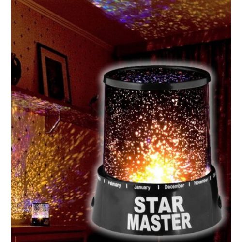 Duvara Işık Yıldız Yansıtan Star Master Gece Lambası Şık Tasarımlı Fonksiyonel Ürün