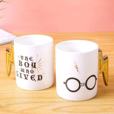 HP Gözlük Şimşek Tasarımlı Kupa Bardak Şık Tasarımlı Fonksiyonel Ürün