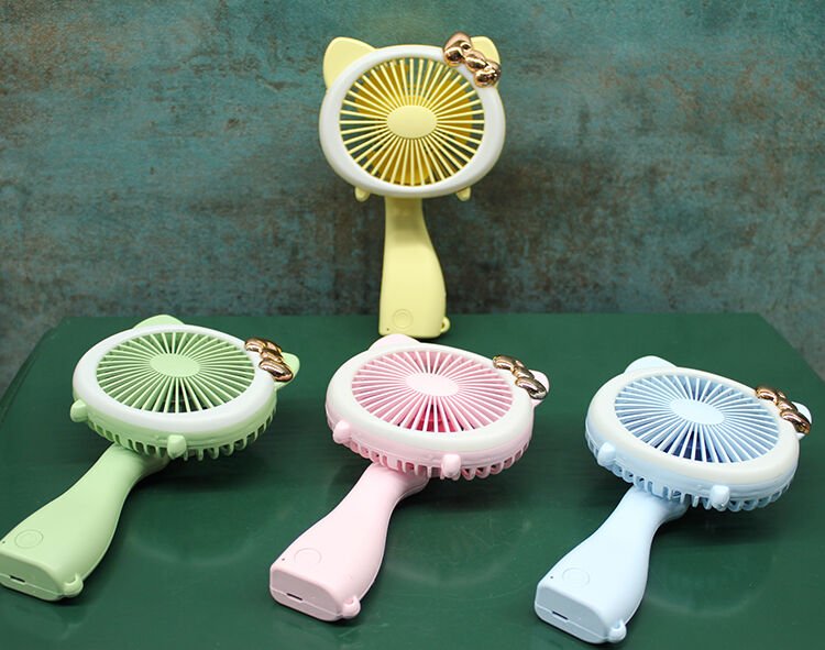 Şarjlı El Fanı Vantilatör 3 Kademeli Şık Tasarımlı Fonksiyonel Ürün