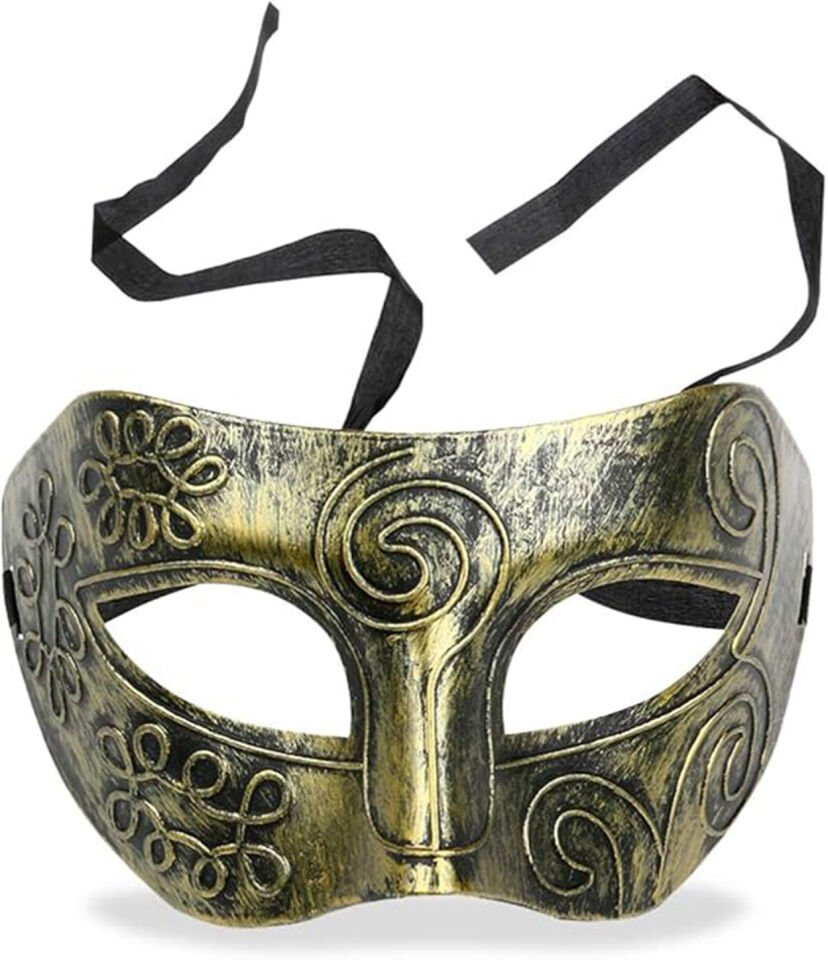Antik Tarz Balo Maskesi Şık Tasarımlı Fonksiyonel Ürün