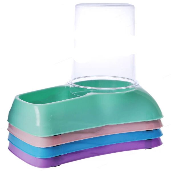 Mikopet Hazneli ve Mama Kabı 1.75 Litre Şık Tasarımlı Fonksiyonel Ürün