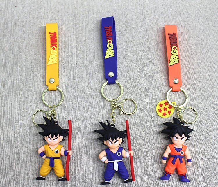 Dragon Ball Silikon Anahtarlık Şık Tasarımlı Fonksiyonel Ürün