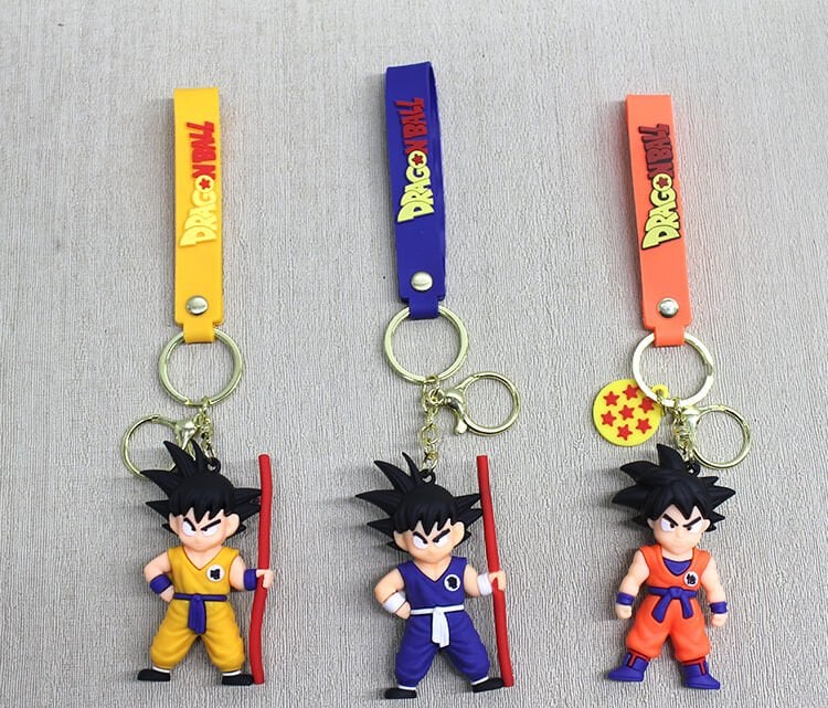 Dragon Ball Silikon Anahtarlık Şık Tasarımlı Fonksiyonel Ürün