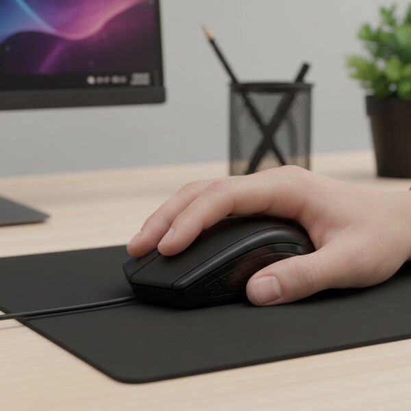 Siyah USB Kablolu 3D Optik Mouse Çok Fonksiyonel Ürün