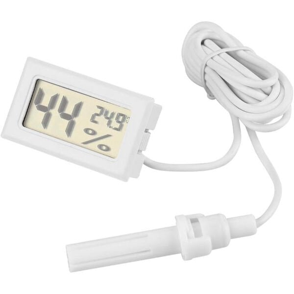 Dijital Termometre ve Higrometre Şık Tasarımlı Fonksiyonel Ürün
