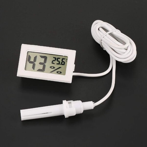 Dijital Termometre ve Higrometre Şık Tasarımlı Fonksiyonel Ürün