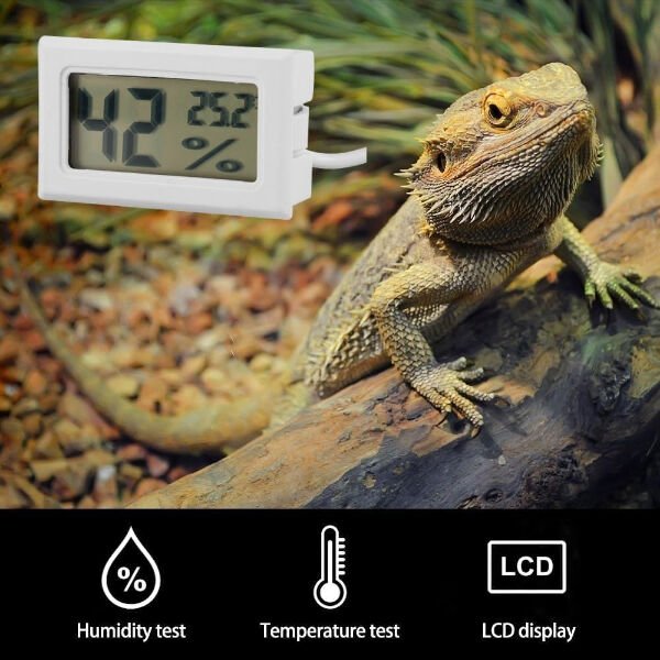 Dijital Termometre ve Higrometre Şık Tasarımlı Fonksiyonel Ürün