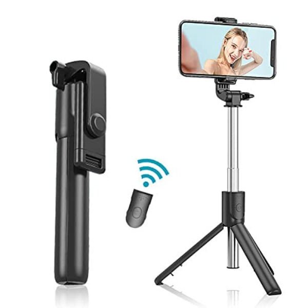 Uzaktan Kumandalı Tripod Özellikli Selfie Çubuğu Çok Fonksiyonel Ürün