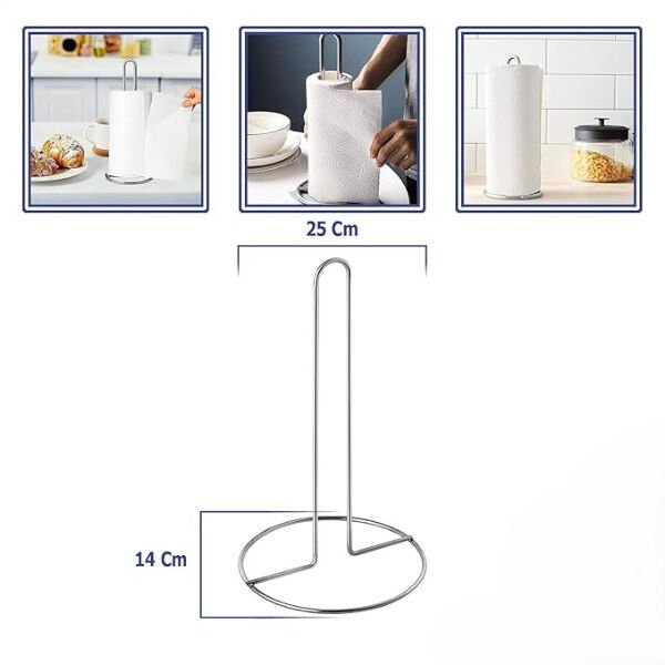 Dik Kağıt Havluluk Krom Renk Şık Tasarımlı Fonksiyonel Ürün
