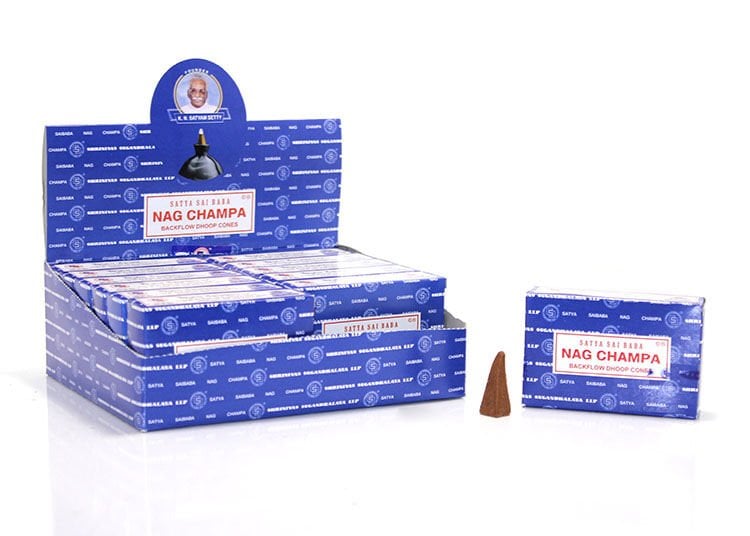 Satya Nagchampa Aromalı Geri Akış Tütsü Şık Tasarımlı Fonksiyonel Ürün