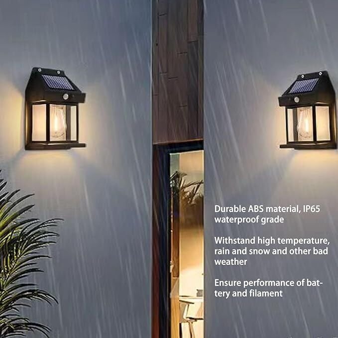 Dış Mekan Solar Lamba Şık Tasarımlı Fonksiyonel Ürün