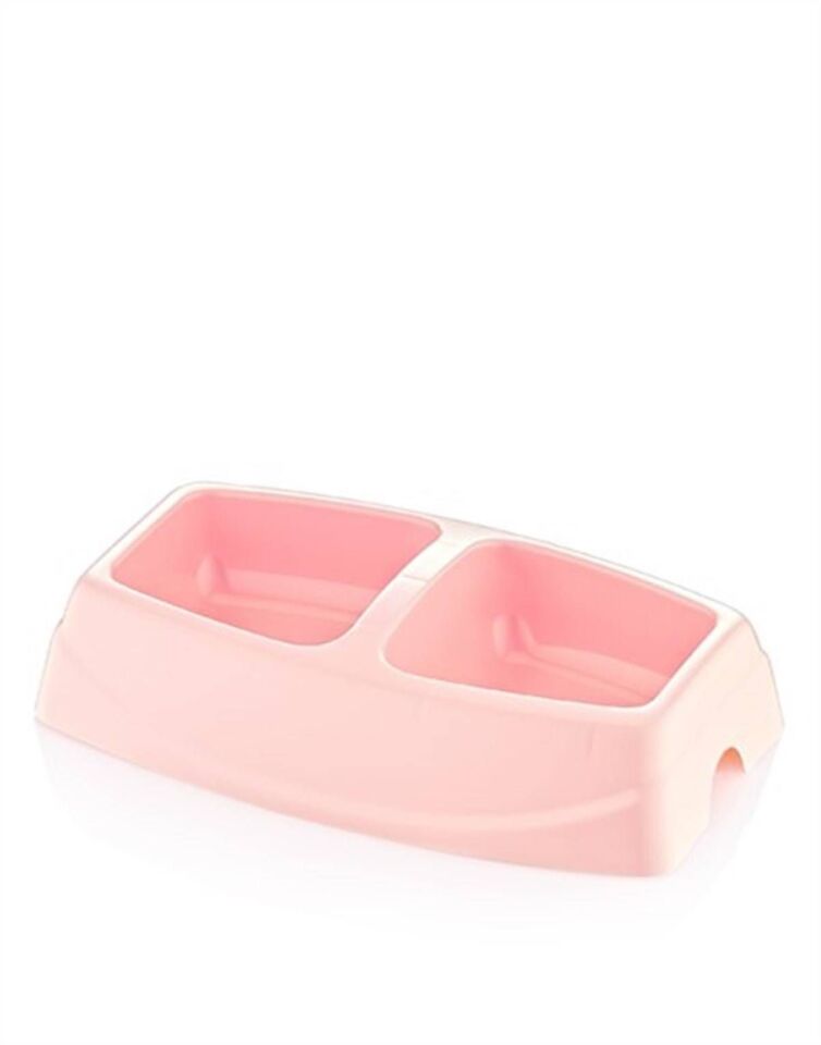 Mikopet İkili Küçük Mama Kabı Şık Tasarımlı Fonksiyonel Ürün