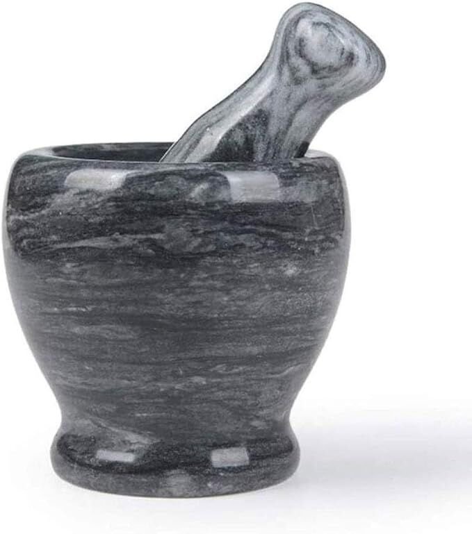 Doğal Cilalı Mermer Havan Şık Tasarımlı Fonksiyonel Ürün