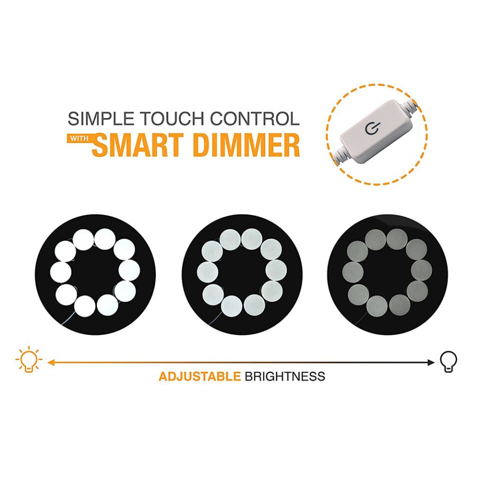 Makyaj Aynası Aydınlatma Kiti Çok Fonksiyonel Ürün