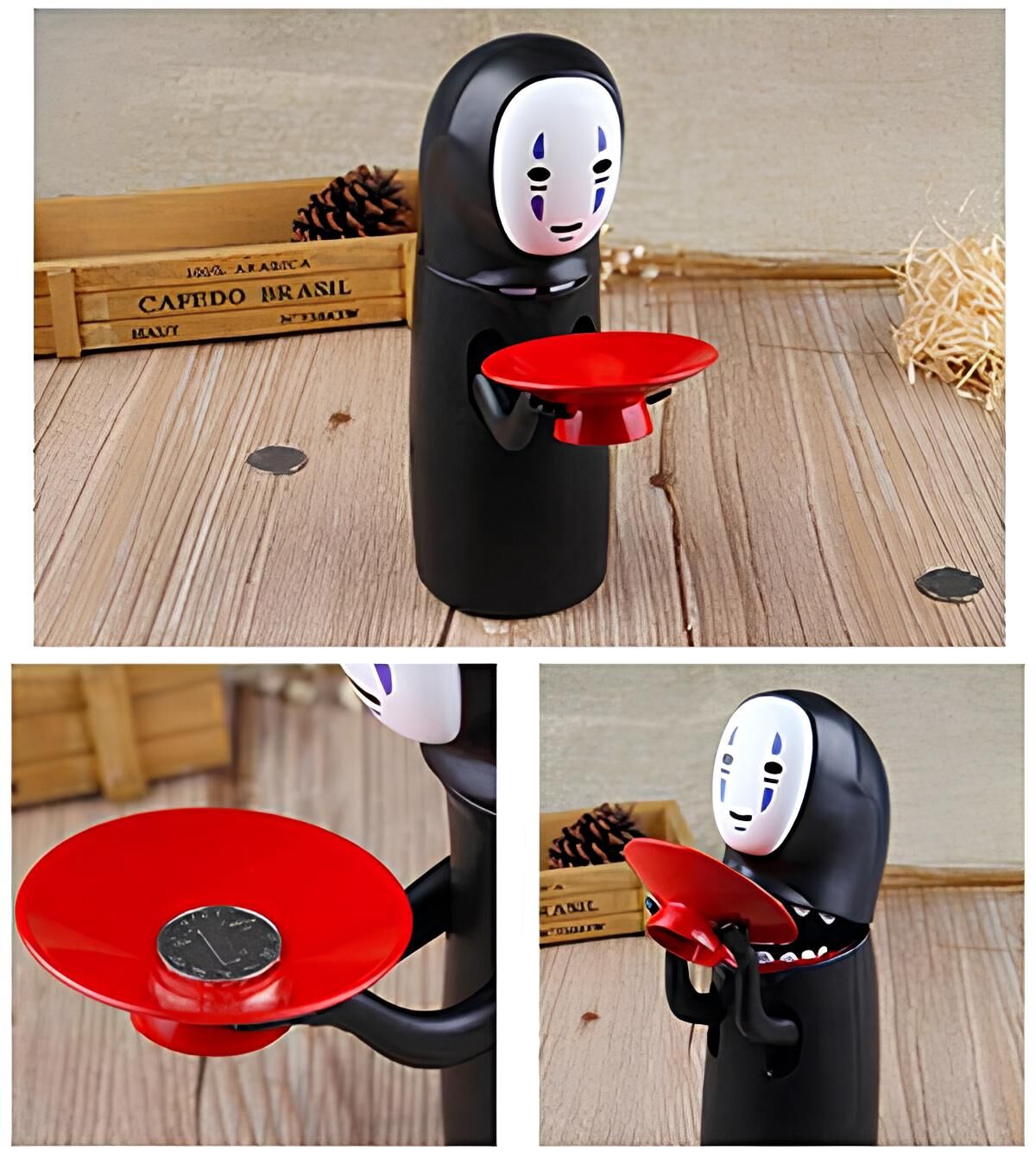 Elektronik Sesli Kumbara No Face Tasarımlı Şık Tasarımlı Fonksiyonel Ürün