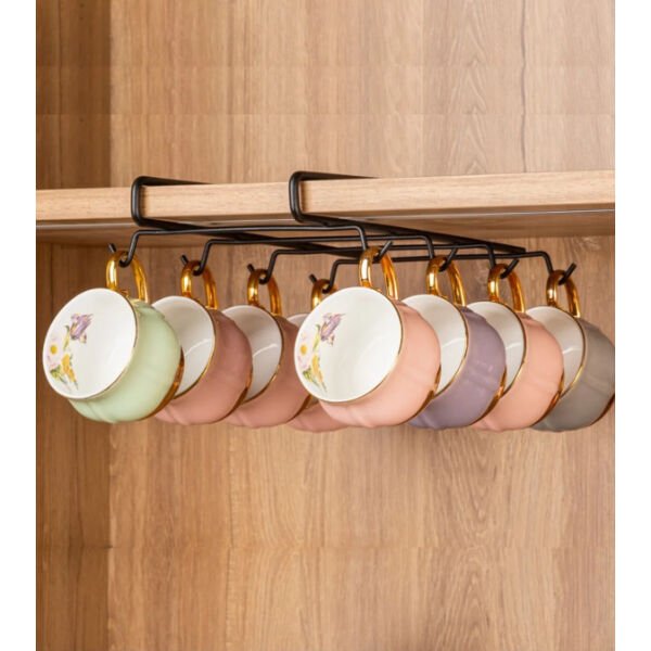 Dolap İçi Fincanlık Askı Şık Tasarımlı Fonksiyonel Ürün
