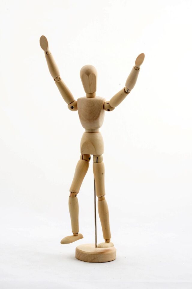 Eskiz Manken Ahşap Şık Tasarımlı Fonksiyonel Ürün