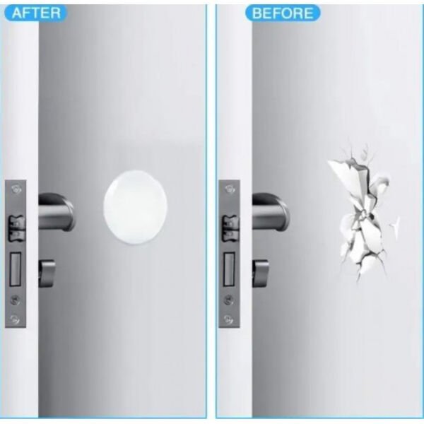 Şeffaf Silikon Mobilya ve Kapı Durdurucu Darbe Pedi 6'lı Set Şık Tasarımlı Fonksiyonel Ürün