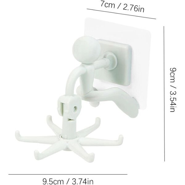 Döner Başlı Rambo Askılık Şık Tasarımlı Fonksiyonel Ürün