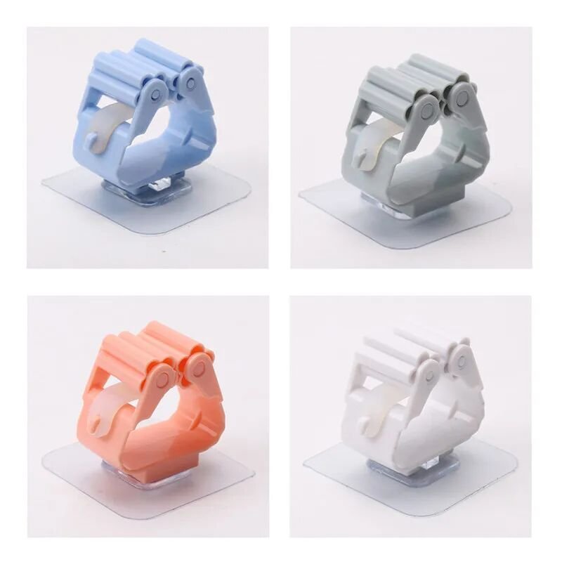 Duvara Monte Mop Paspas Tutucu 4 Adet Şık Tasarımlı Fonksiyonel Ürün