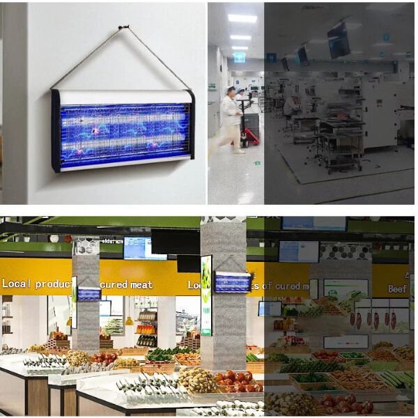 Elektrikli UV Sivrisinek Öldürücü Lamba Şık Tasarımlı Fonksiyonel Ürün