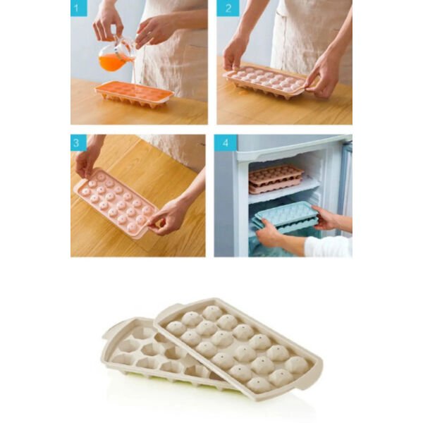 Elmas 18 Bölmeli Buz Kalıbı Şık Tasarımlı Fonksiyonel Ürün