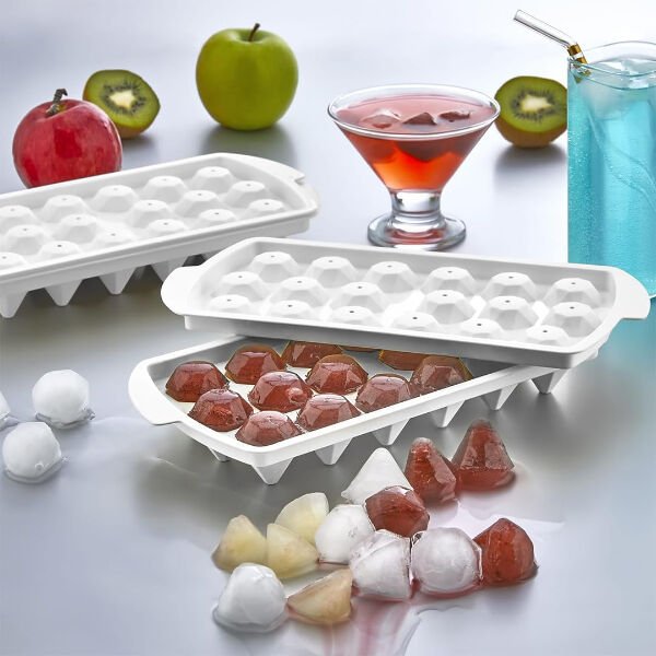 Elmas 18 Bölmeli Buz Kalıbı Şık Tasarımlı Fonksiyonel Ürün