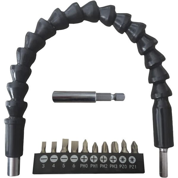 Esnek Şaftlı Tornavida Ucu Seti Şık Tasarımlı Fonksiyonel Ürün