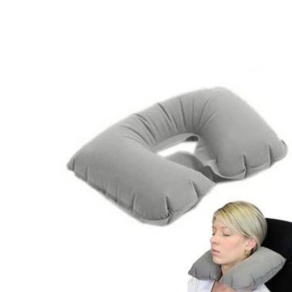 Şişme Seyahat Yastığı Şık Tasarımlı Fonksiyonel Ürün