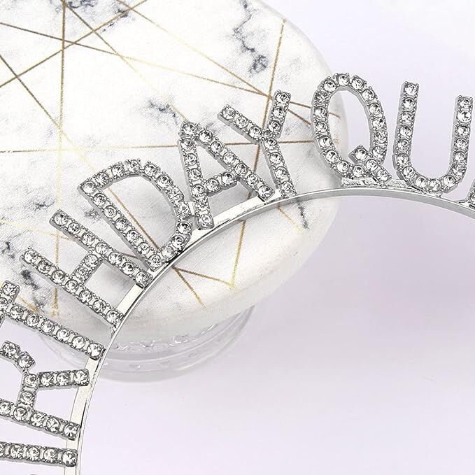 Birthday Queen Yazılı Kraliçe Taç Şık Tasarımlı Fonksiyonel Ürün