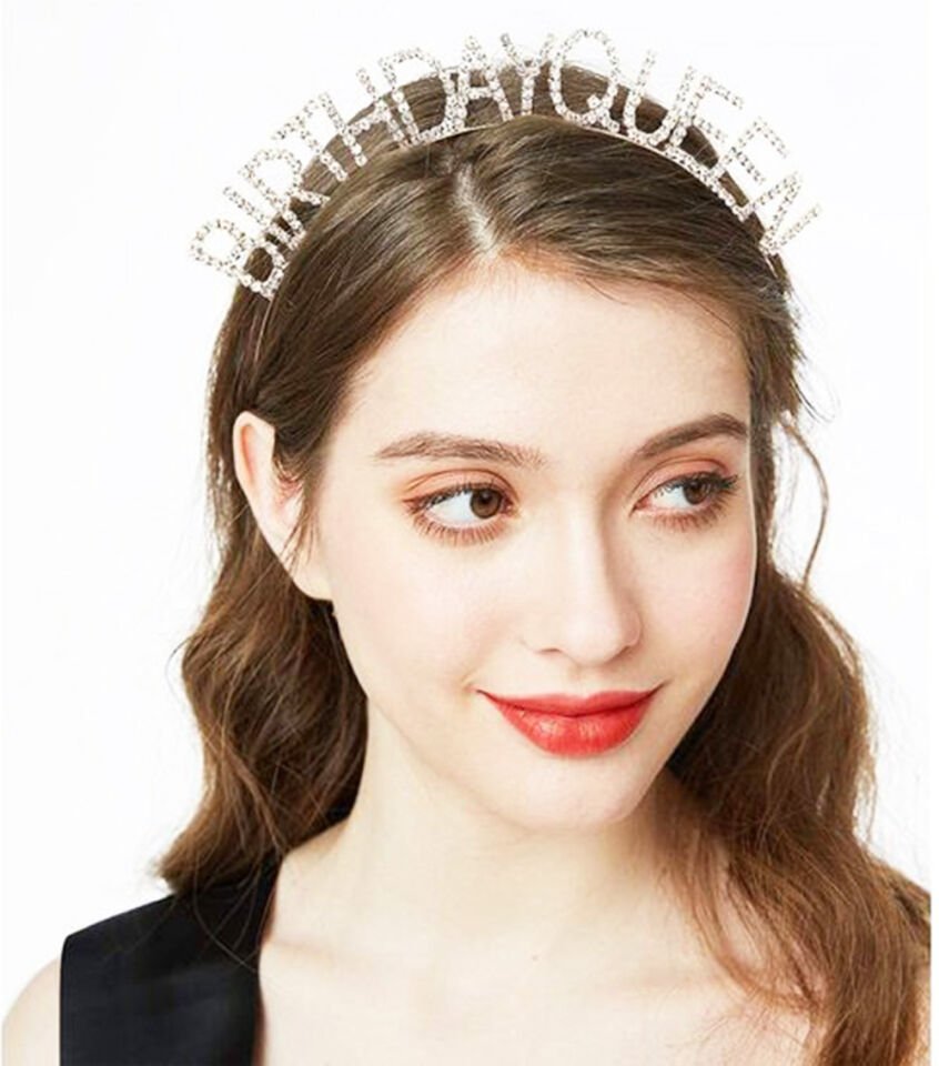 Birthday Queen Yazılı Kraliçe Taç Şık Tasarımlı Fonksiyonel Ürün