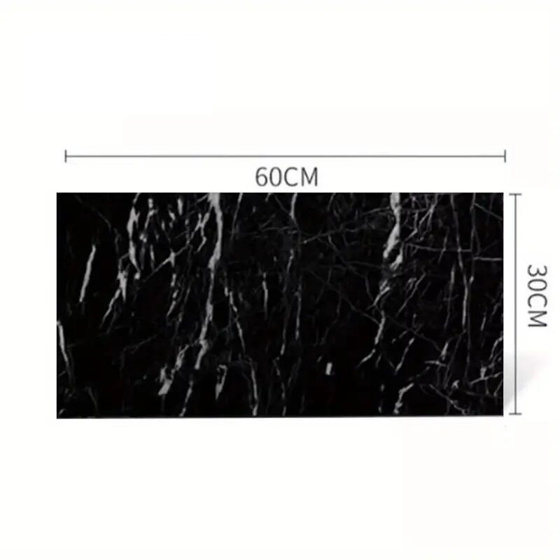 Siyah Mermer Desenli Alüminyum Plastik Duvar Sticker Şık Tasarımlı Fonksiyonel Ürün