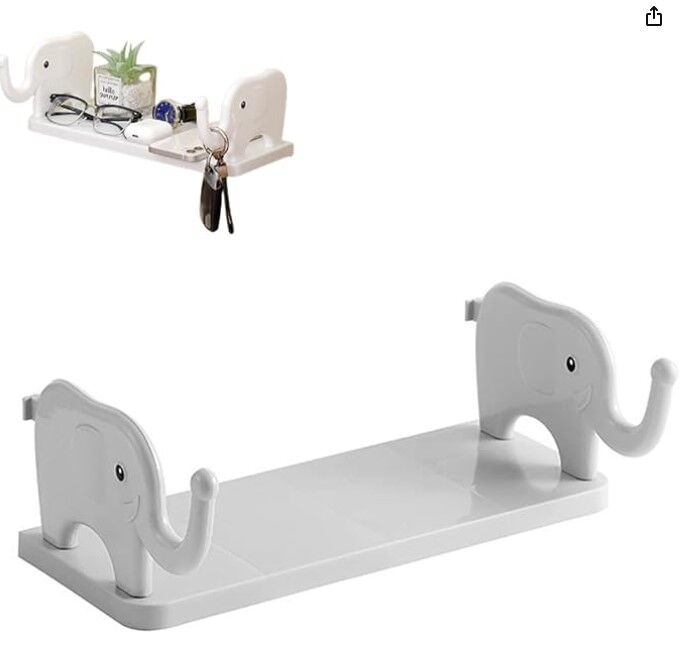 Fil Desenli Yapışkanlı Çok Amaçlı Raf Şık Tasarımlı Fonksiyonel Ürün