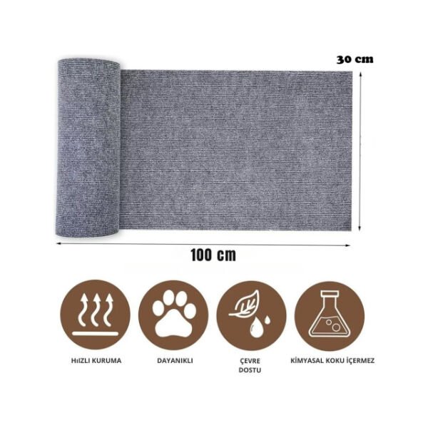 Yapıştırılabilir Kedi Tırmalama Matı Çok Fonksiyonel Ürün