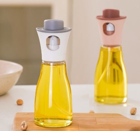 Spreyli Cam Yağ Sirke Şişesi Şık Tasarımlı Fonksiyonel Ürün