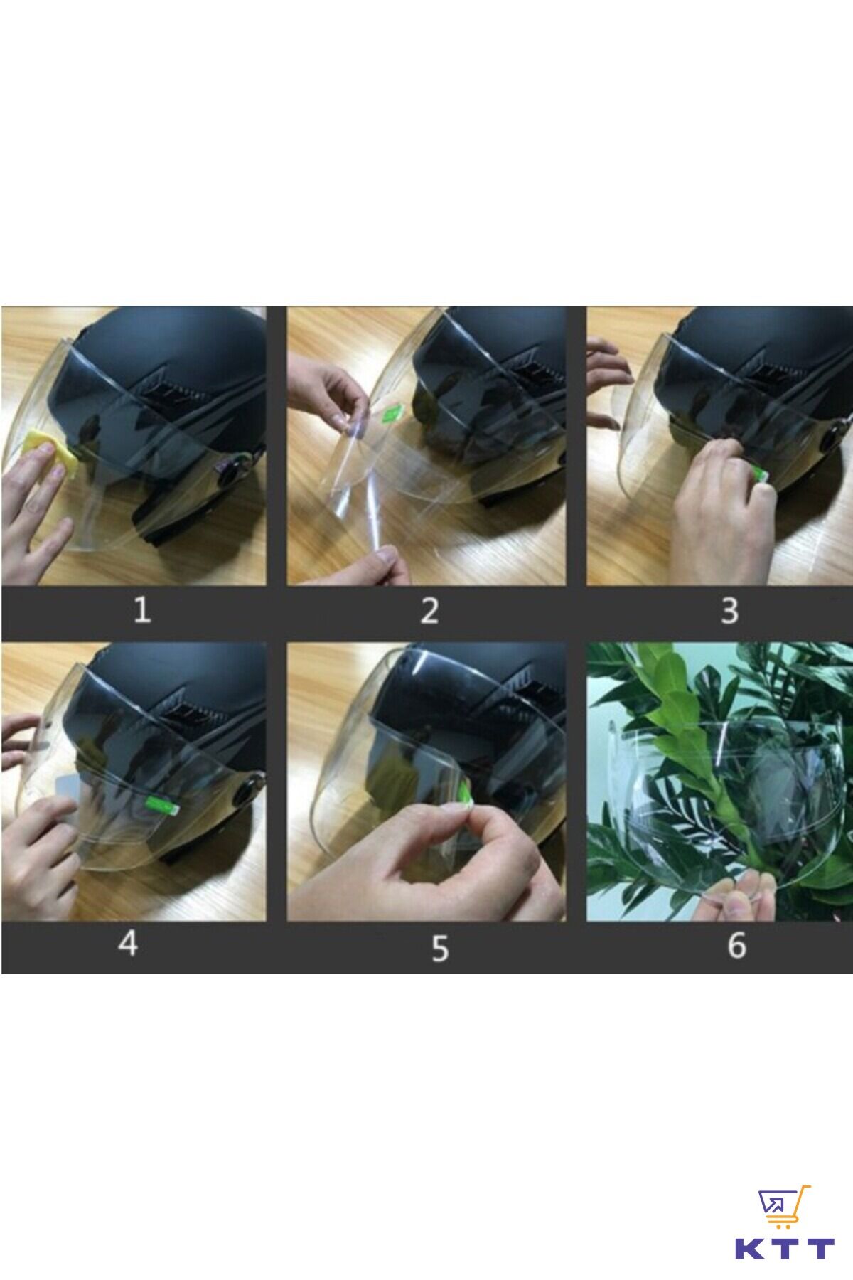 MOTOSIKLET  KASKI İÇIN YAĞMUR KAYDIRICI