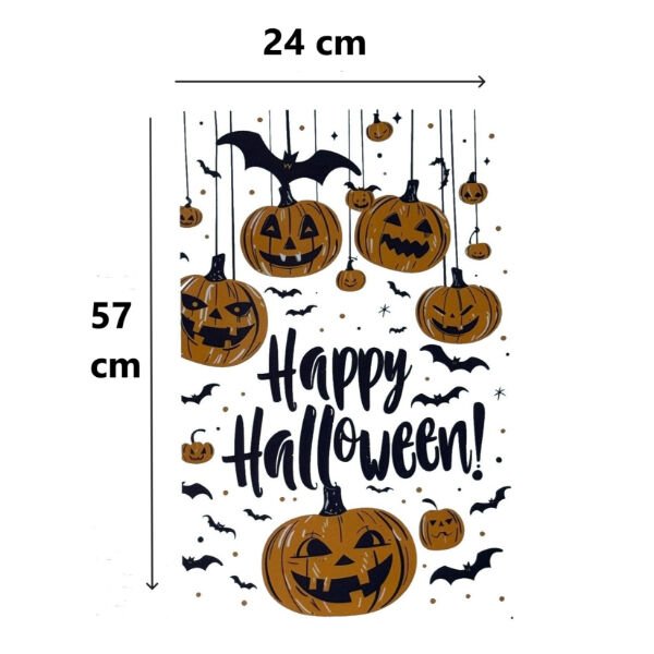 Halloween Temalı Balkabaklı Duvar Sticker Seti Şık Tasarımlı Fonksiyonel Ürün
