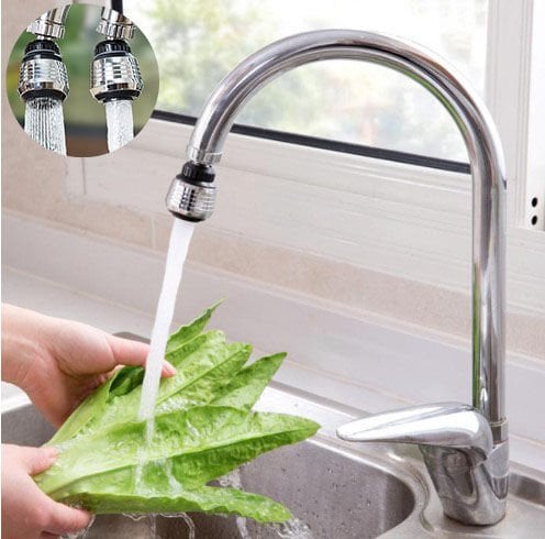 Su Tasarruflu 2 Modlu Musluk Başlığı Kısa Şık Tasarımlı Fonksiyonel Ürün