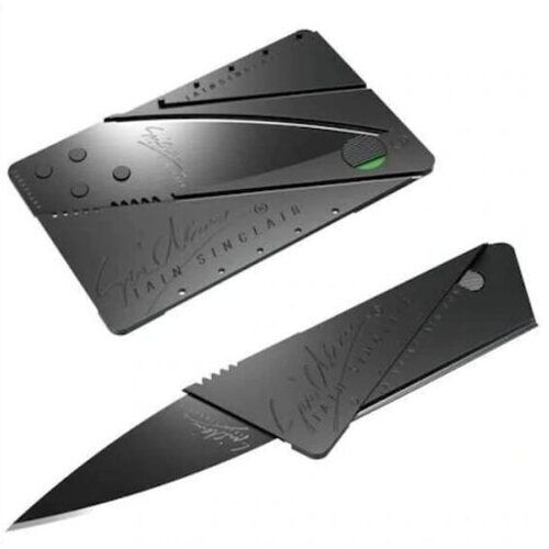 Cardsharp Kredi Kartı Şeklinde Bıçak Kutusuz Şık Tasarımlı Fonksiyonel Ürün