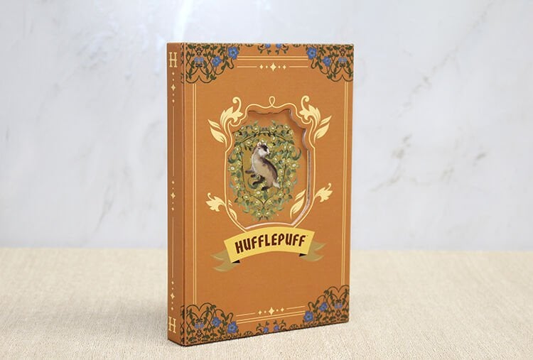 Harry Potter Hufflepuff Deri Defter Şık Tasarımlı Fonksiyonel Ürün
