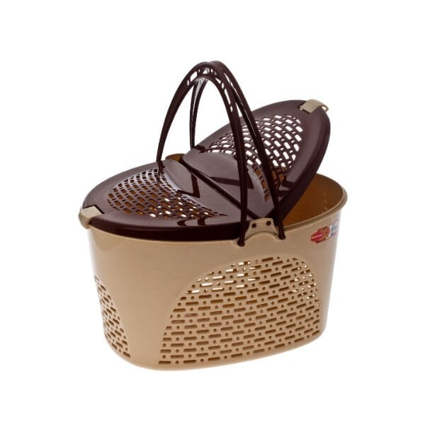 Küçük Oval Piknik Sepeti Şık Tasarımlı Fonksiyonel Ürün
