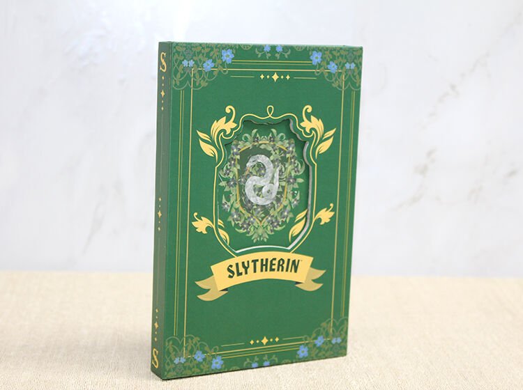 Harry Potter Slytherin Deri Defter Şık Tasarımlı Fonksiyonel Ürün