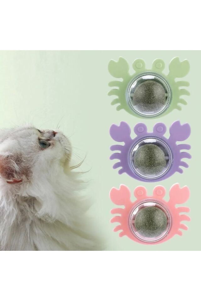 Yengeç Kedi Otu Oyun Topu Şık Tasarımlı Fonksiyonel Ürün