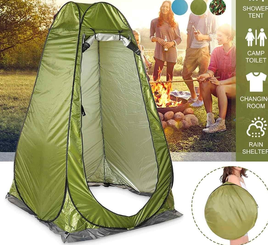Otomatik Kamp Giyinme Çadırı Şık Tasarımlı Fonksiyonel Ürün