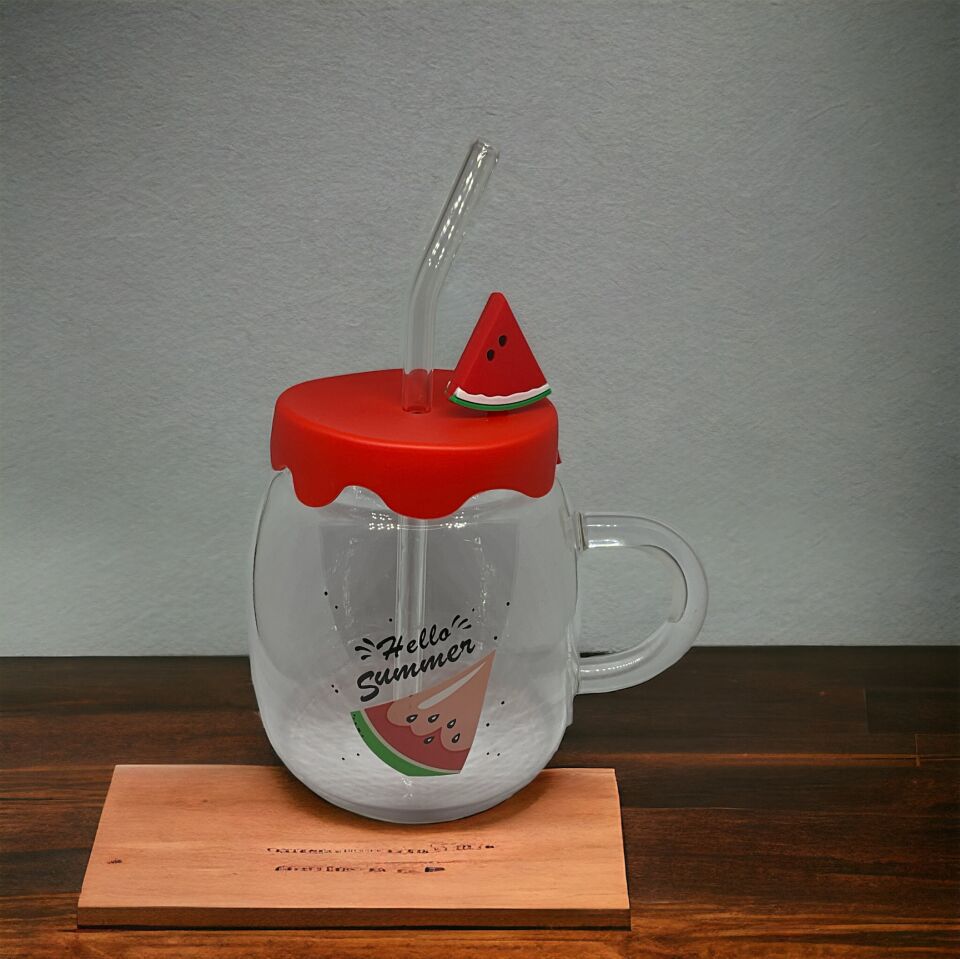 Karpuz Tasarımlı Kupa Bardak Şık Tasarımlı Fonksiyonel Ürün