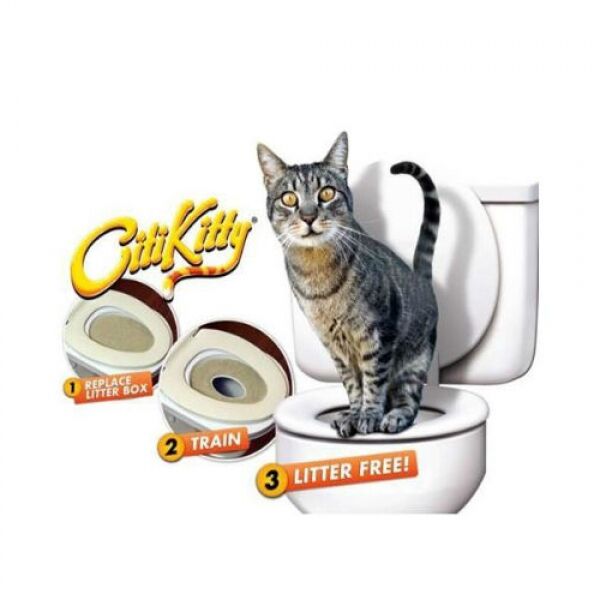 CitiKitty Kedi Tuvalet Eğitim Seti Şık Tasarımlı Fonksiyonel Ürün